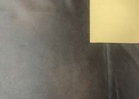 100 estilo de cuero elegante material del alto grado de Brown oscuro 400GSM del poliéster