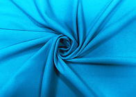 azules turquesa llanos elásticos hechos punto deformación el 87% de nylon elástica de la tela 290GSM
