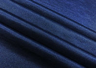 deformación de nylon del tejido de poliester el 84% de los azules marinos 210GSM que hace punto alta elasticidad