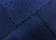 deformación de nylon del tejido de poliester el 84% de los azules marinos 210GSM que hace punto alta elasticidad