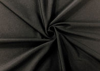 material del bañador 220GSM/tejido de poliester negro del estiramiento el 84% para el traje de baño