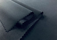 anchura elástico del negro el 150cm del poliéster del material el 80% del bañador que hace punto 290GSM
