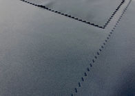 tela elástico del poliéster del material/el 84% del bañador 290GSM para el traje de baño gris oscuro