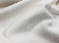 tela de tapicería de 290GSM Microsuede para el sintético de moda blanco de los muebles de la toalla