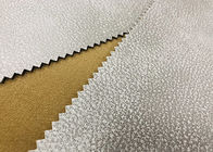 El gris de cuero 100% de la tela del fieltro del poliéster del efecto para la tapicería proyecta las almohadas