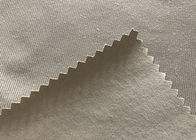 la tela de tapicería de 140GSM Microsuede/cubrió el tejido de poliester para la marfil de Wallcloth