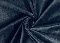 tela de lujo del terciopelo 210gsm/color material del grano del pavo real del paño del terciopelo