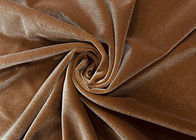 tela micro del terciopelo del poliéster de la tela/el 92% del terciopelo 320GSM para el bronce casero de la materia textil