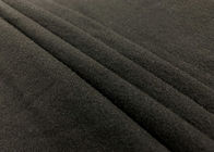 poliéster cepillado elástico 160GSM 92 8 Spandex para la materia textil casera verde oscuro