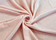 Tela micro elástica del terciopelo/anchura al aire libre brumosa de la tela el 160cm del terciopelo de Rose