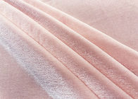 Tela micro elástica del terciopelo/anchura al aire libre brumosa de la tela el 160cm del terciopelo de Rose