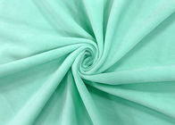 el lavadero casero durable del color de verde menta de la tela de la felpa del peluche 210GSM fácil limpia