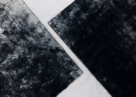 tela del terciopelo 220GSM/poliéster micro mullidos 100% del material del terciopelo del negro