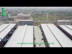 Exposición de la fábrica de tecnología textil de Haining Lesun