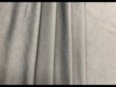 Efectos de cuero 100% de poliéster de fieltro de tela gris para proyectos de tapicería almohadas