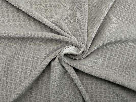 Tejido de poliéster de terciopelo micro elástico perfecto para vestidos