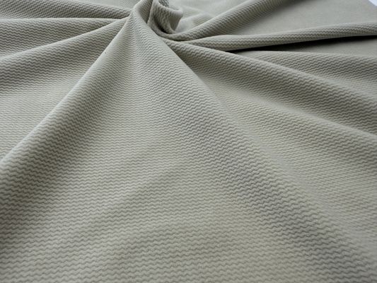 Tejido de poliéster de terciopelo micro elástico perfecto para vestidos