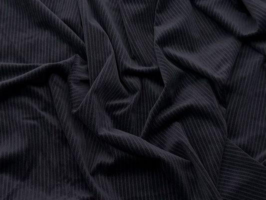 Tejido de poliéster de terciopelo micro elástico perfecto para vestidos