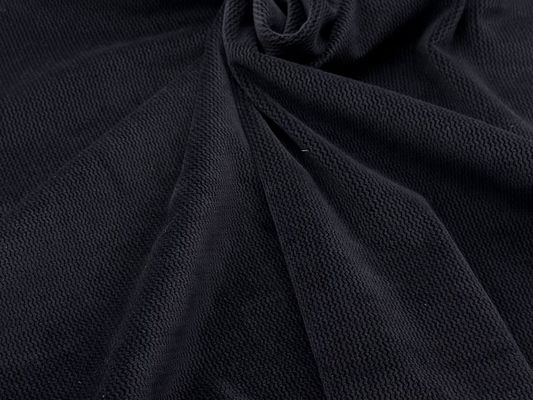 Tejido de poliéster de terciopelo micro elástico perfecto para vestidos