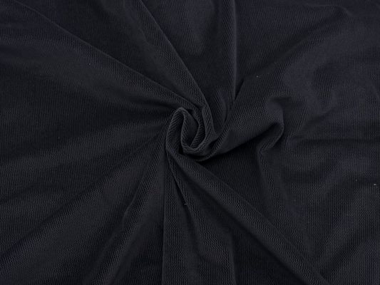 Tejido de poliéster de terciopelo micro elástico perfecto para vestidos