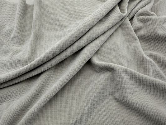 Tejido de poliéster de terciopelo micro elástico perfecto para vestidos