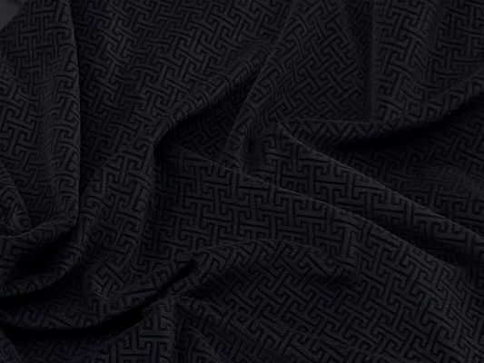 Tejido de poliéster de terciopelo microelástico Perfecto para vestidos