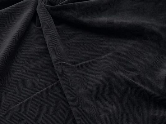 Tejido de poliéster de terciopelo microelástico Perfecto para vestidos