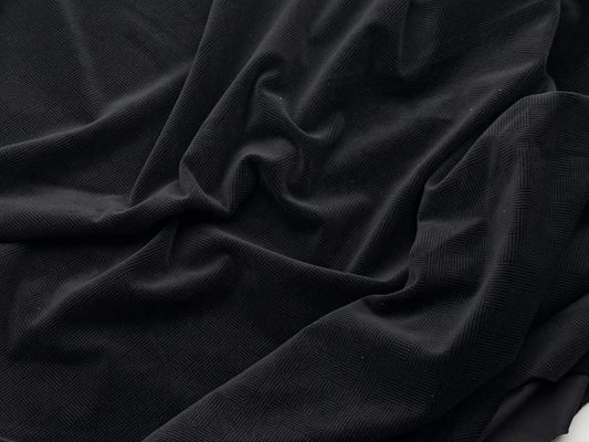 Tejido de poliéster de terciopelo microelástico Perfecto para vestidos