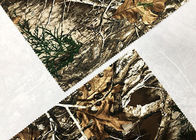 impresión del papel de la fábrica de la tela del terciopelo del poliéster 180GSM para la chaqueta al aire libre - bosque del invierno