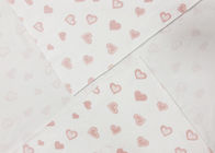 tela del terciopelo del poliéster 260GSM/corazón rosado de Spandex del poliéster casero 8 de la materia textil 92