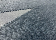 color ligero 100% de los grises carbones del grano de la tela T del terciopelo del poliéster 165GSM