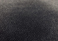 La tela negra rojiza 210GSM del terciopelo del estiramiento del grano apagó el fieltro suave