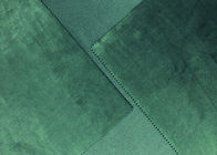240GSM tejido de poliester micro de la suavidad el 100%/tela micro del terciopelo para el verde casero de la materia textil
