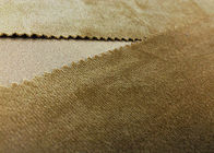 poliéster amarillo verde oliva suave 100% del material del terciopelo 240GSM para la materia textil casera