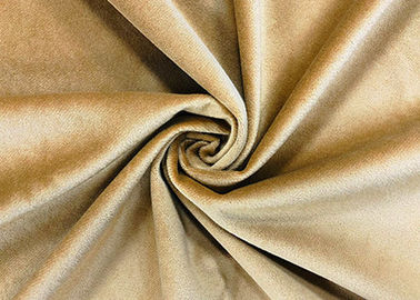 poliéster amarillo verde oliva suave 100% del material del terciopelo 240GSM para la materia textil casera
